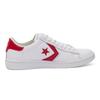 Converse Lifestyle Comfortable Slip-Resistant Durable Low-Top Skate Shoes Women sneakers Red White 555933C
