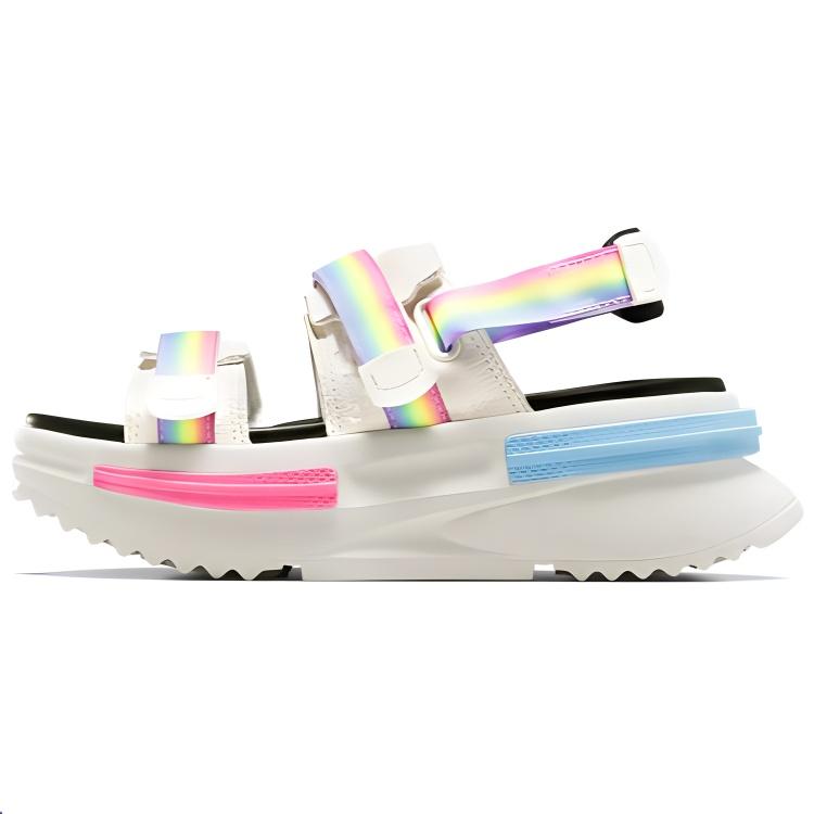 (WMNS) Converse Run Star Utility Sandals White Multi Women s A10219C EU 36