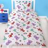 Dino Ranch Sticker Reversible Duvet Set