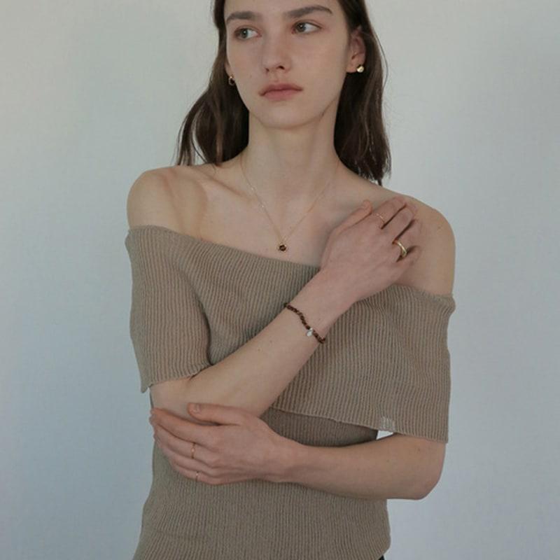 modernlike 14k gold hopi tiger eye stone bracelet 4mm