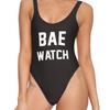 BAE WATCH Deep Backless Sexy One-Piece Swimsuit