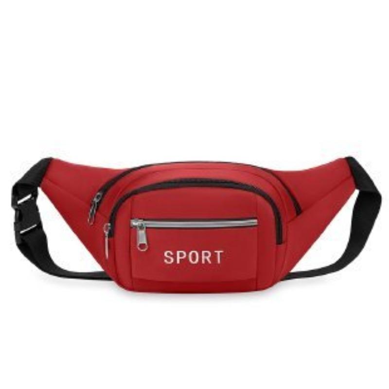 New fanny pack, men's and women's multi-functional outdoor sports, large-capacity mobile phone bag, casual and fashionable commuting travel change bag