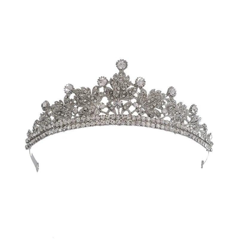 

CC Crown Tiara Свадебные аксессуары для волос для женщин Свадебная тиара Модные украшения Королевский головной убор Роскошные короны Подарок на вечеринку HG428