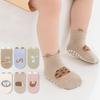 Newborns Cartoon Sock Infants Boys Girls Soft Short Sock Cotton Spring Autumn Anti Slip Walking Floor Socks for Baby