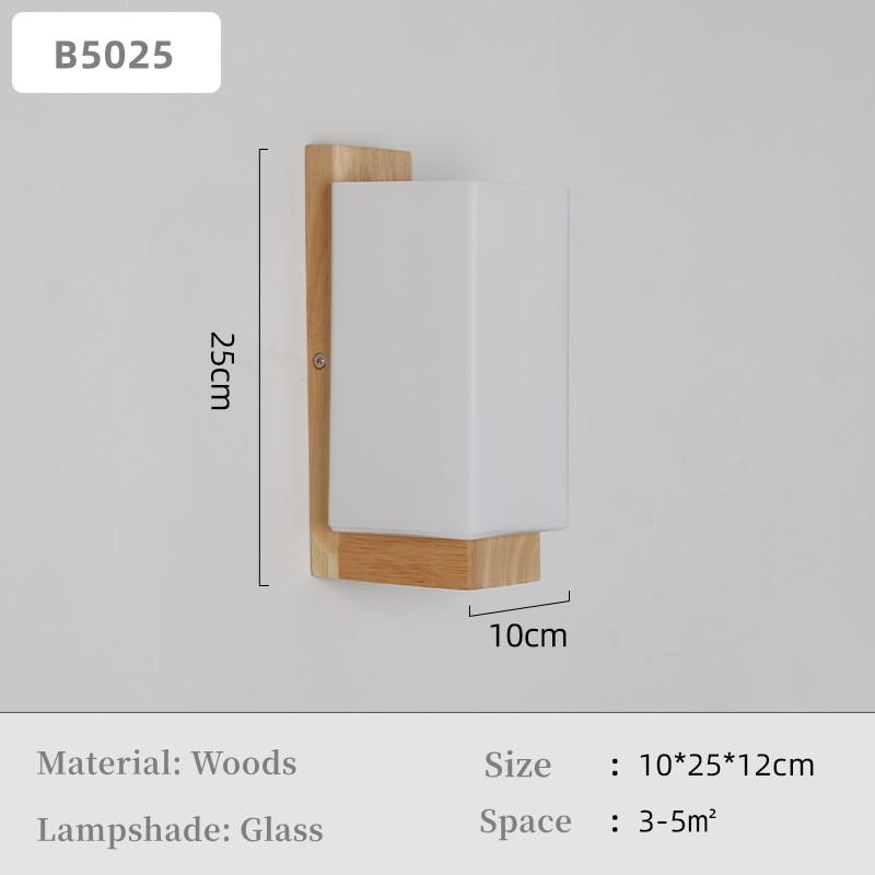 Aplice LED de Perete din Lemn Dormitor Noptieră Sfeșnic de Perete Casă Interior Living Alee Balcon E27 Hol Lumini de Noapte