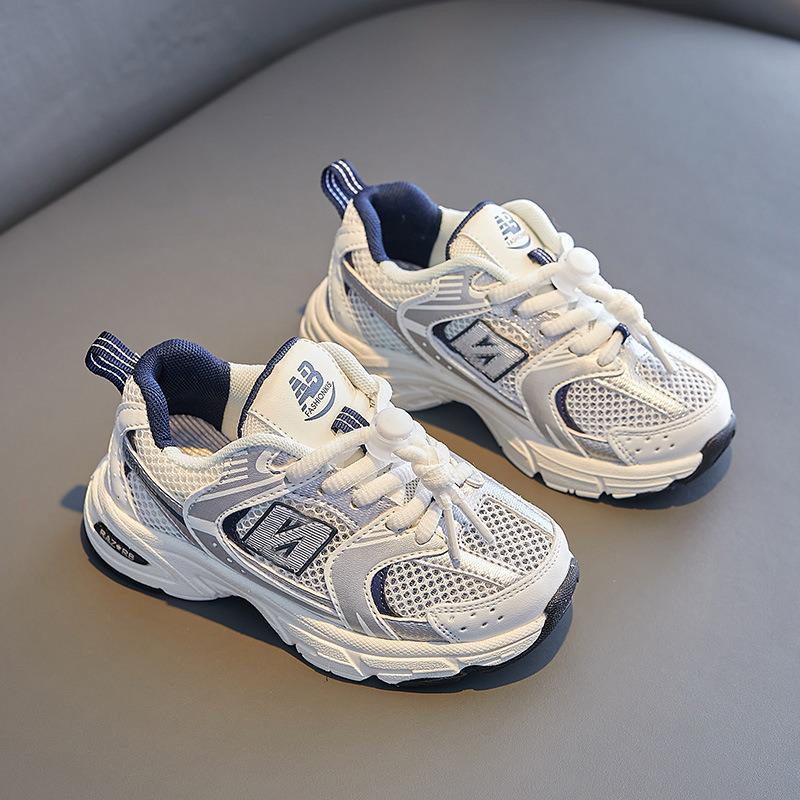 Dětské prodyšné síťované botasky na suchý zip - Ležérní sportovní obuv pro chlapce a dívky