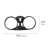 For Mercedes Benz CLK C209 A209 (2002-2010) Trim Accessories. Carbon Fiber Interior Sticker. Car Center Console Air Vent Panel.