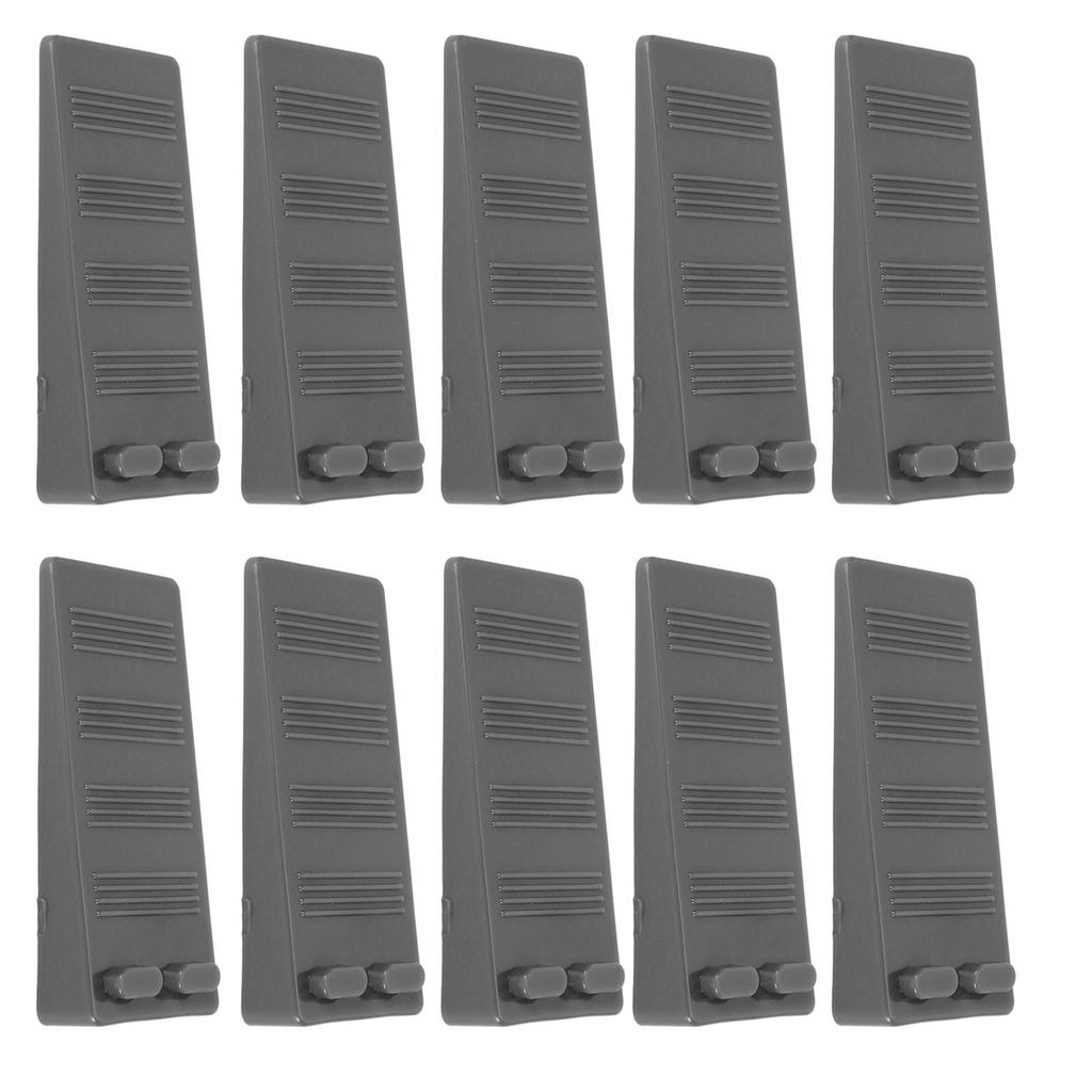 10pcs Door Stopper Slip Resistant Stackable Flexible Windproof TPR Door Stop for Home School Office Type 2