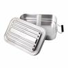 Skater Fluffy Aluminum Bento Box Large Capacity 1000ml Men's Silver AF10B-A