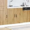 Kalmar Under Sink Cabinet In Artisan Oak Finish 80 X 46 X 81.5 Cm