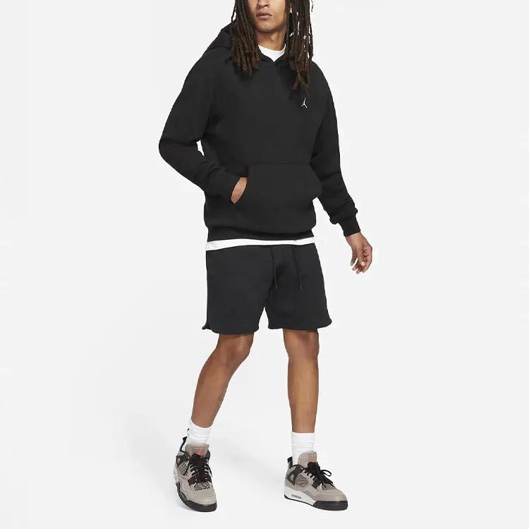 Jordan Pullover Herren Schwarz Kapuze Verdickt Normal (Unisex) Sweatshirts DA9818 010