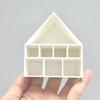 1pc / 2pcs / 3pcs White / Red Ring Necklace Organizer Earrings Storage Box  Desktop Decor
