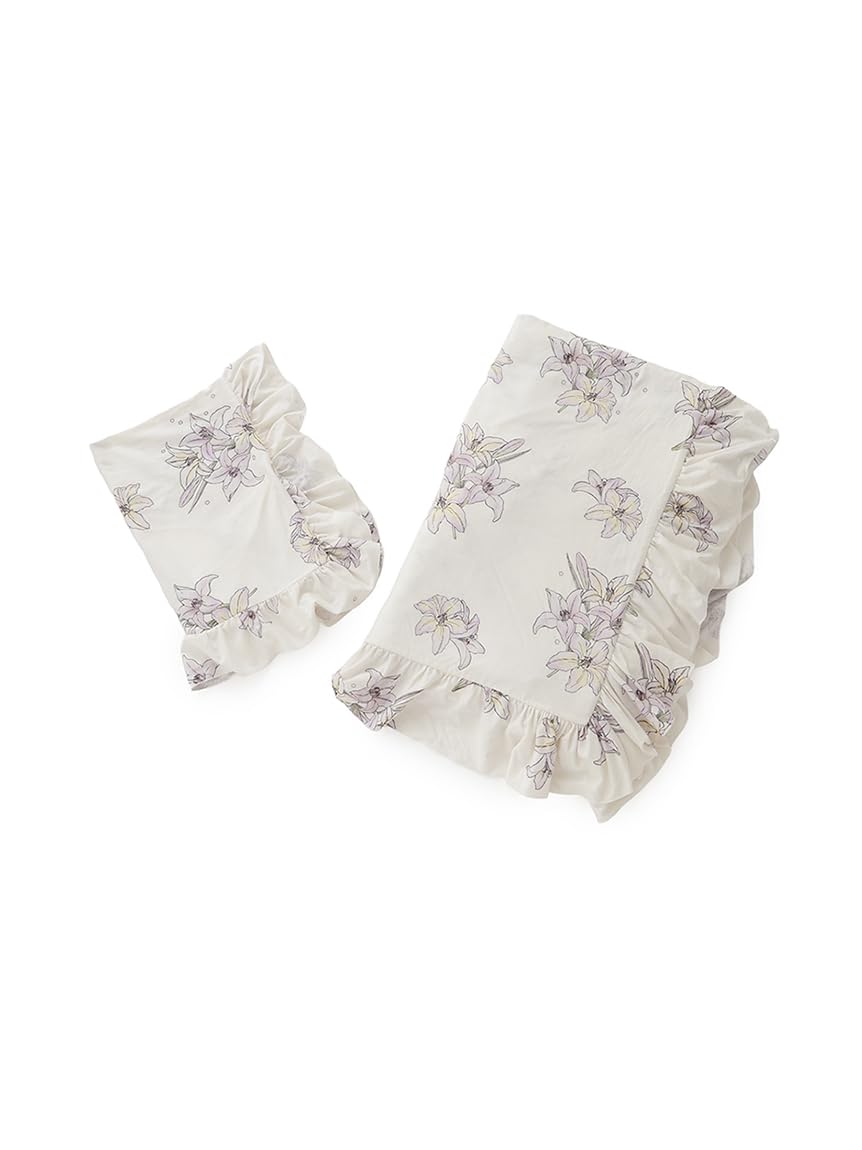 

Комплект с узором «Лилии» [Gelato Pique] [Для сна] [MUCHA] 2 предмета (Один)