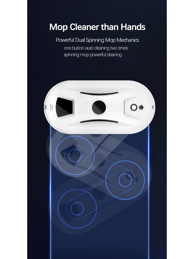 Electric Intelligent Window Cleaning Robot for Glass Surfaces