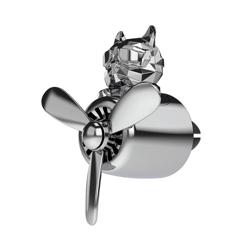 

Auto Fragrance Diffuser Bulldog Figurine Air Freshener Car Accessories Air Vent Fresh Vent Air Aromatherapy for Adults