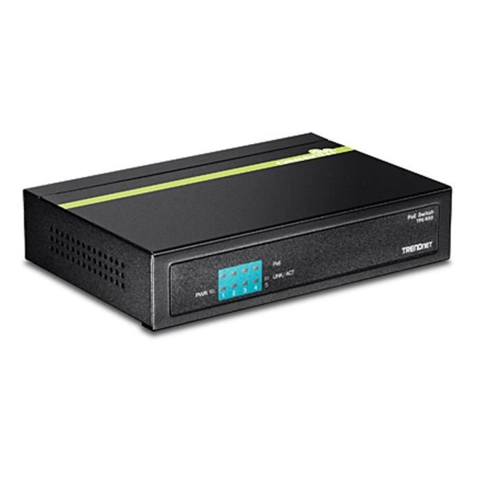 TRENDNET 5-Port 10/100 Mbps PoE Switch - TPE-S50 (v1.0R)