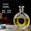 Design Innovativo Multi Stili Barware Bicchiere da Vino Bottiglia 250-1000ml Vetro Senza Piombo Caraffe per Whiskey per Liquori Scotch Bourbon