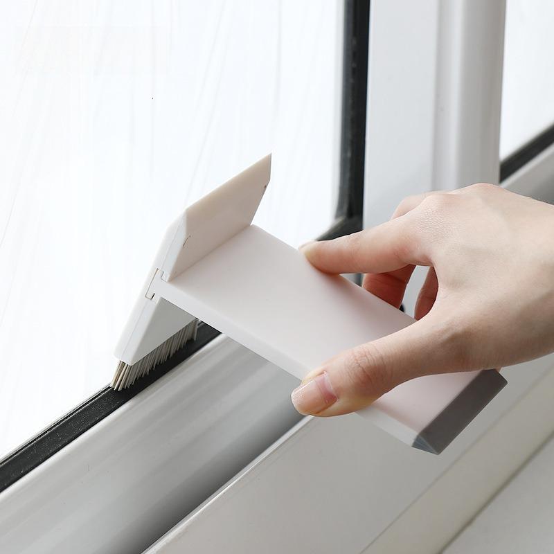 Wiper Board, Bathroom Mirror Countertop Wiper, Kitchen Wiper, Glass Stove Gap Cleaning Brush 1pcs белый