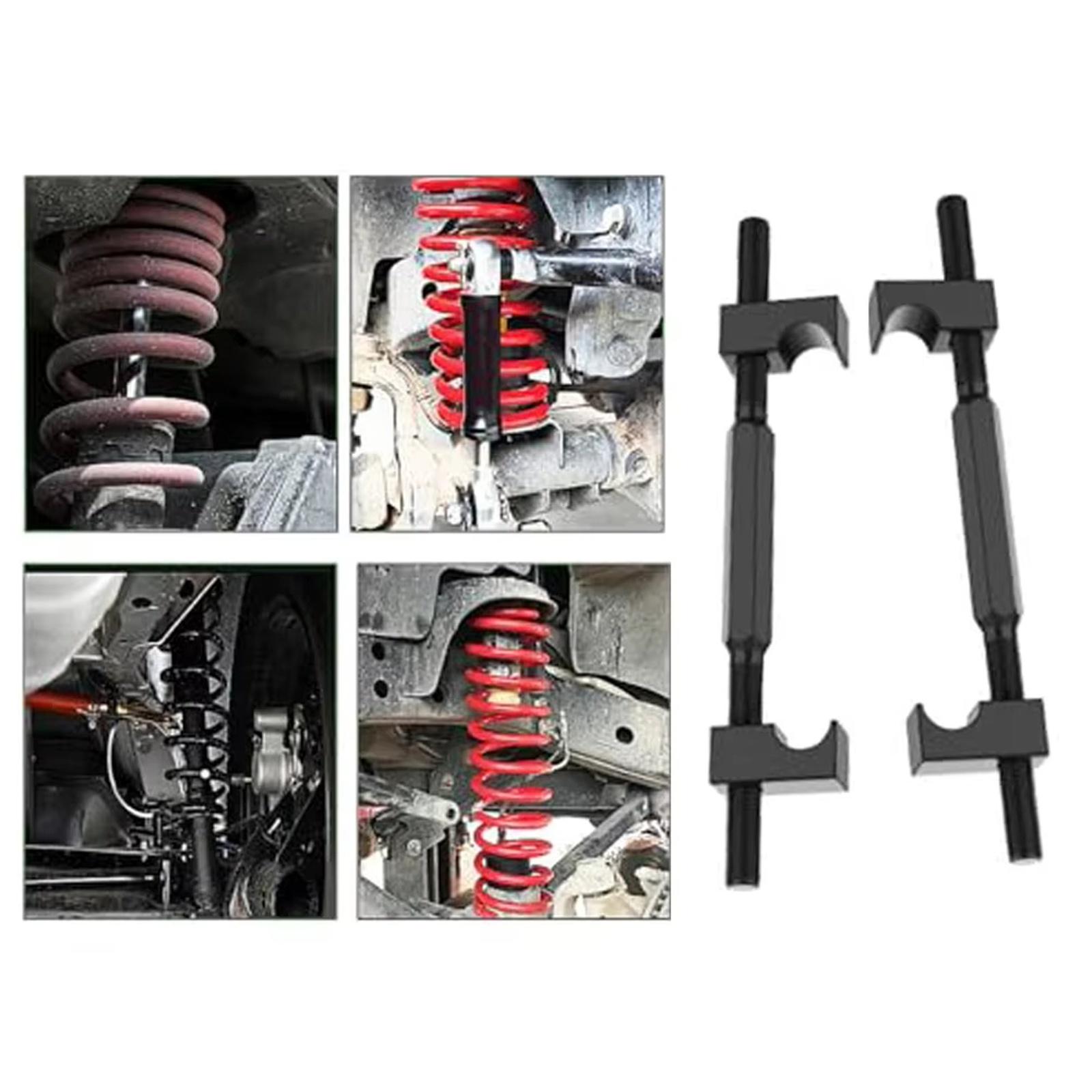 

Легкий пружинный компрессор из углеродистой стали Равномерное сжатие пружин Специальный инструмент для обслуживания мотоциклов и автомобилей one size чёрный