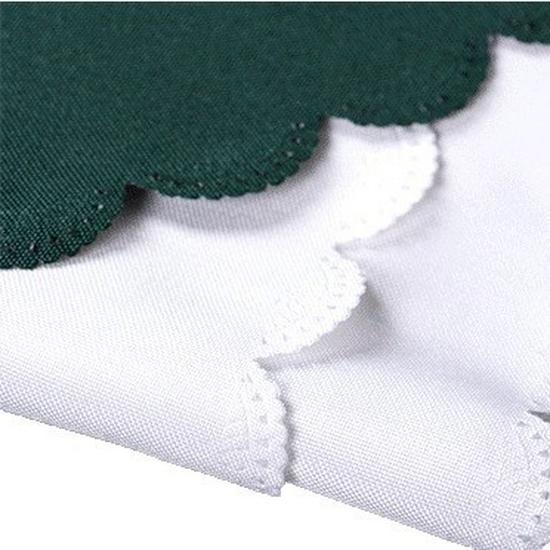 Verdickte Jacquard-Rundtischdecke für Esstisch, Hochzeit, Bankett oder Restaurant, Verschiedene Stile & Farben