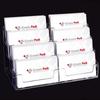 Display Holder Name Card Display Stand Transparent Business Card Storage Box  Organization Stand