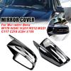 Rearview Mirror Cover for Mercedes Horn - Compatible with A, C, E, S Class W204/W176/W246