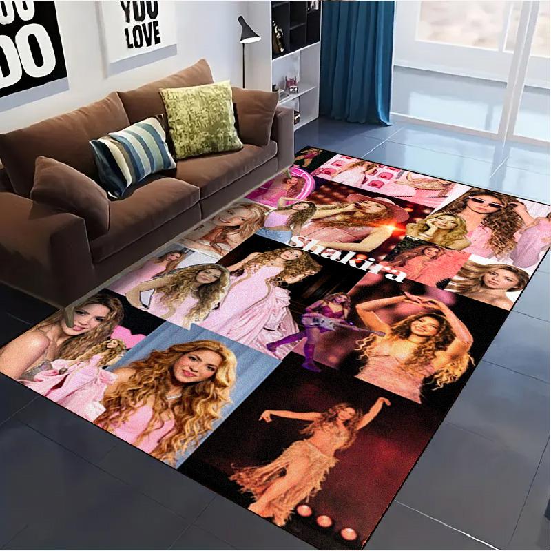 Shakira Carpet Rug for Living Room Bedroom Home Sofa Decoration,Kids play Non-slip Floor Mat