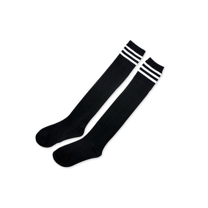 

1 пара модных носков выше колена для девочек и женщин, новые белые