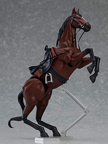 Max Factory figma kůň malovaná pohyblivá figurka ver.2 [hnědá] bez měřítka ABS&PVC
