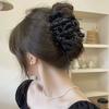 Elegante treibende Chiffon-Wolken-Haarklammer für Damen Mädchen Temperament Pferdeschwanz-Clip Kopfschmuck-Accessoires
