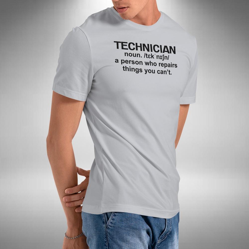 

Technician Noun T-Shirt Funny Trade Work Birthday Christmas Gift Small to 5XL M