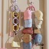 Plastic Closet Door Organizer Wall Mounted Hat Rack Space Efficient Baseball Caps Storage Solution for Bedroom Entryway