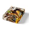 Flower Deer Head Three-Piece Quilt Cover 3D Digital Printing Bedding Set Bed Cover