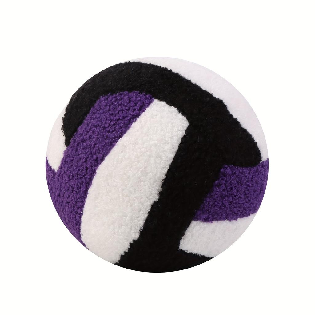 Kawaii Simulation Volleyball Ball Plush Toy Cute Volleyball Props Pillow Accompany Kids Soft Gifts for Girls Boys Room Decor