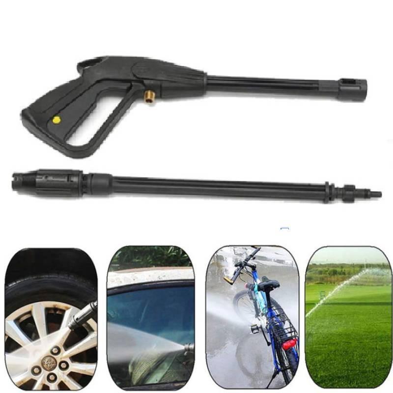 Výkonná vysokotlaká vodní pistole M14 Nastavitelná tryska 5m hadicová sada Pro mytí auta a zahradničení