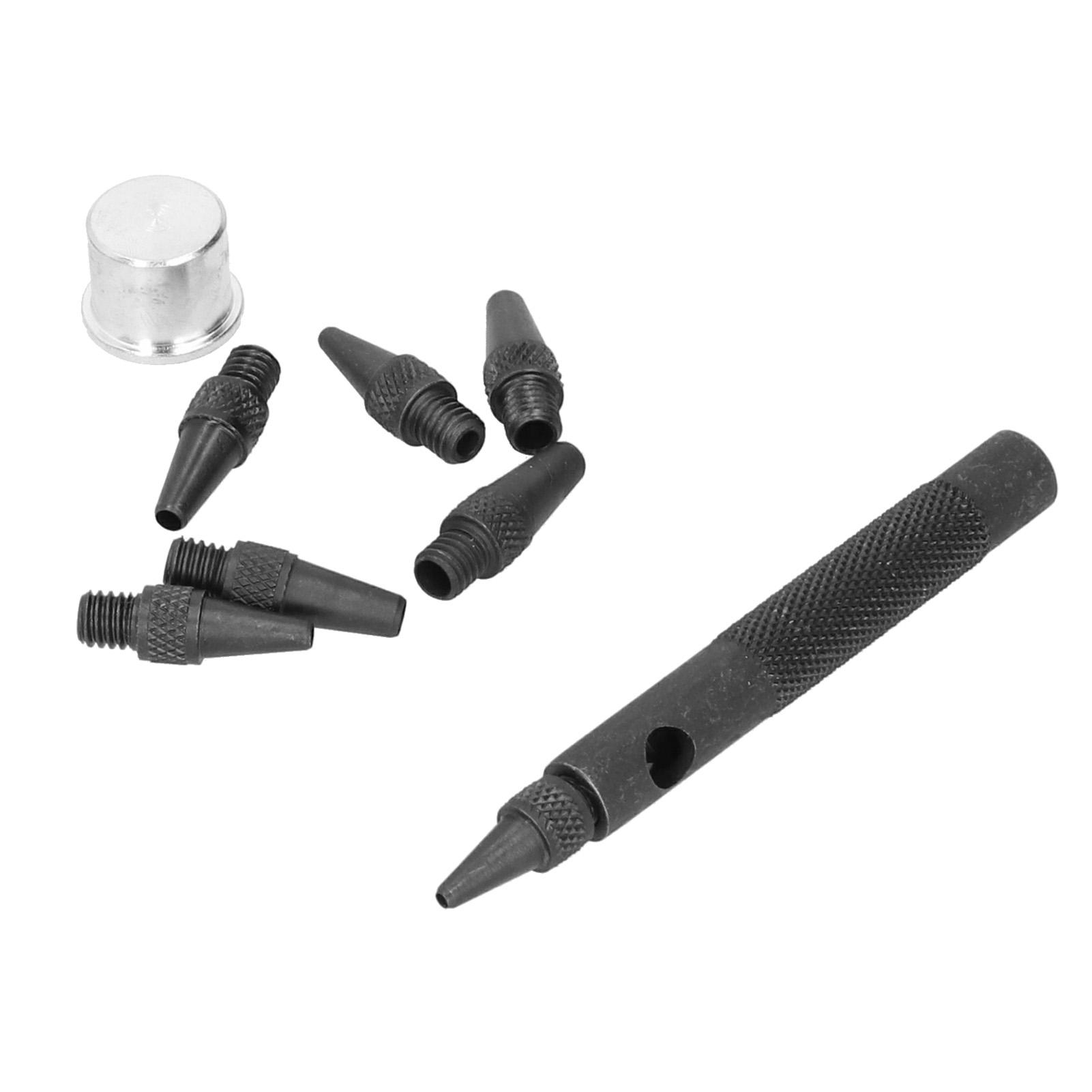 

Hole Punch Set Changeable Head Round Leather Craft DIY Tool Combination Steel 25mm