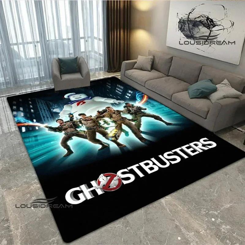 3D G-Ghostbusters Cartoon printed carpet living room bedroom carpet non-slip door mat area rug Home room decor birthday gift