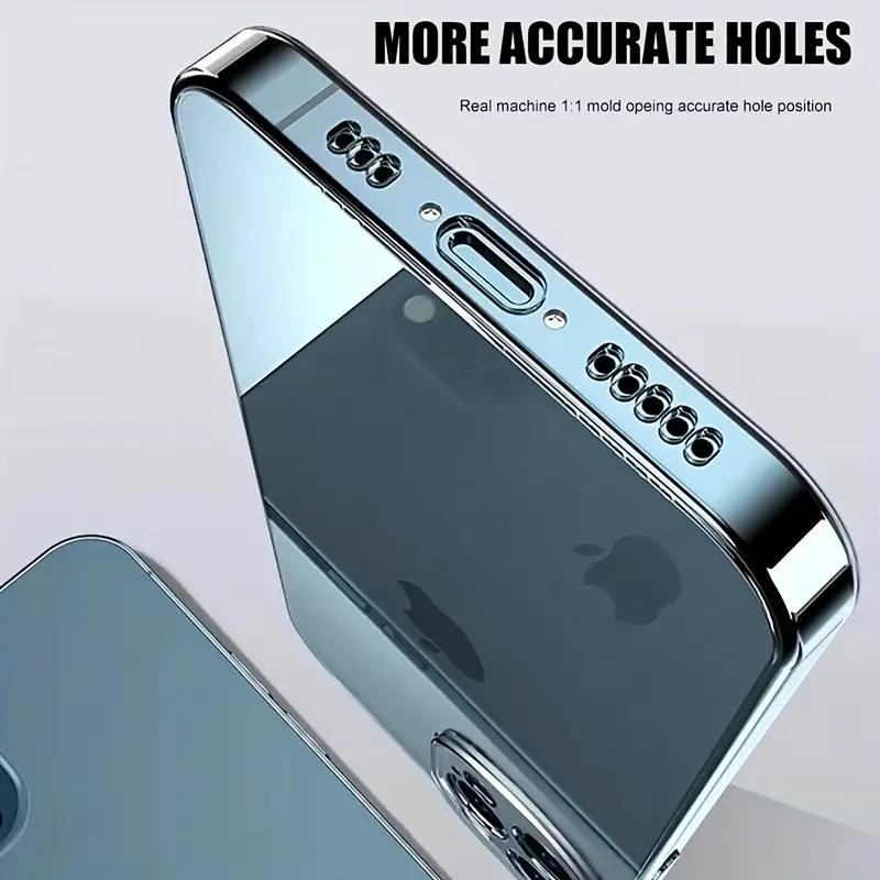 Transparent Phone Case for IPhone 14 13 12 11 Pro Plus Mini Ultra Thin Silicone Soft Tpu Case for IPhone 15 Pro Max