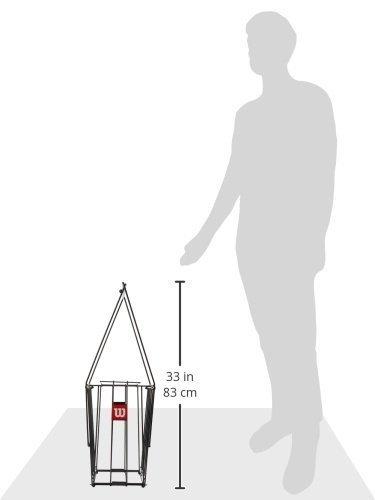 Wilson 75 Tennis Ball Pickup Hopper (75 Balls) [Parallel Import]