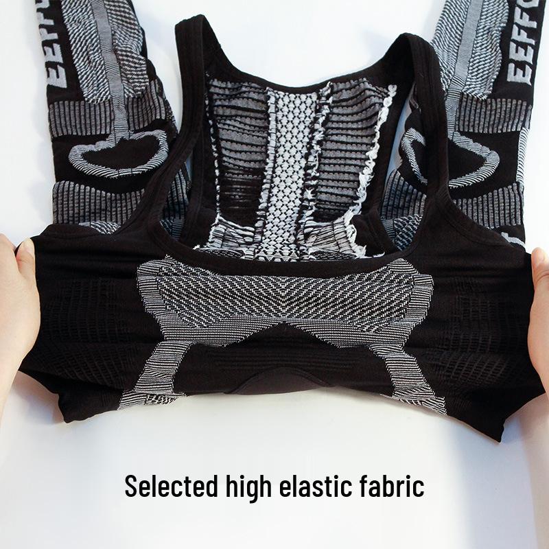 Seamless Quick-Dry Slimming Yoga and Cycling Bodysuit