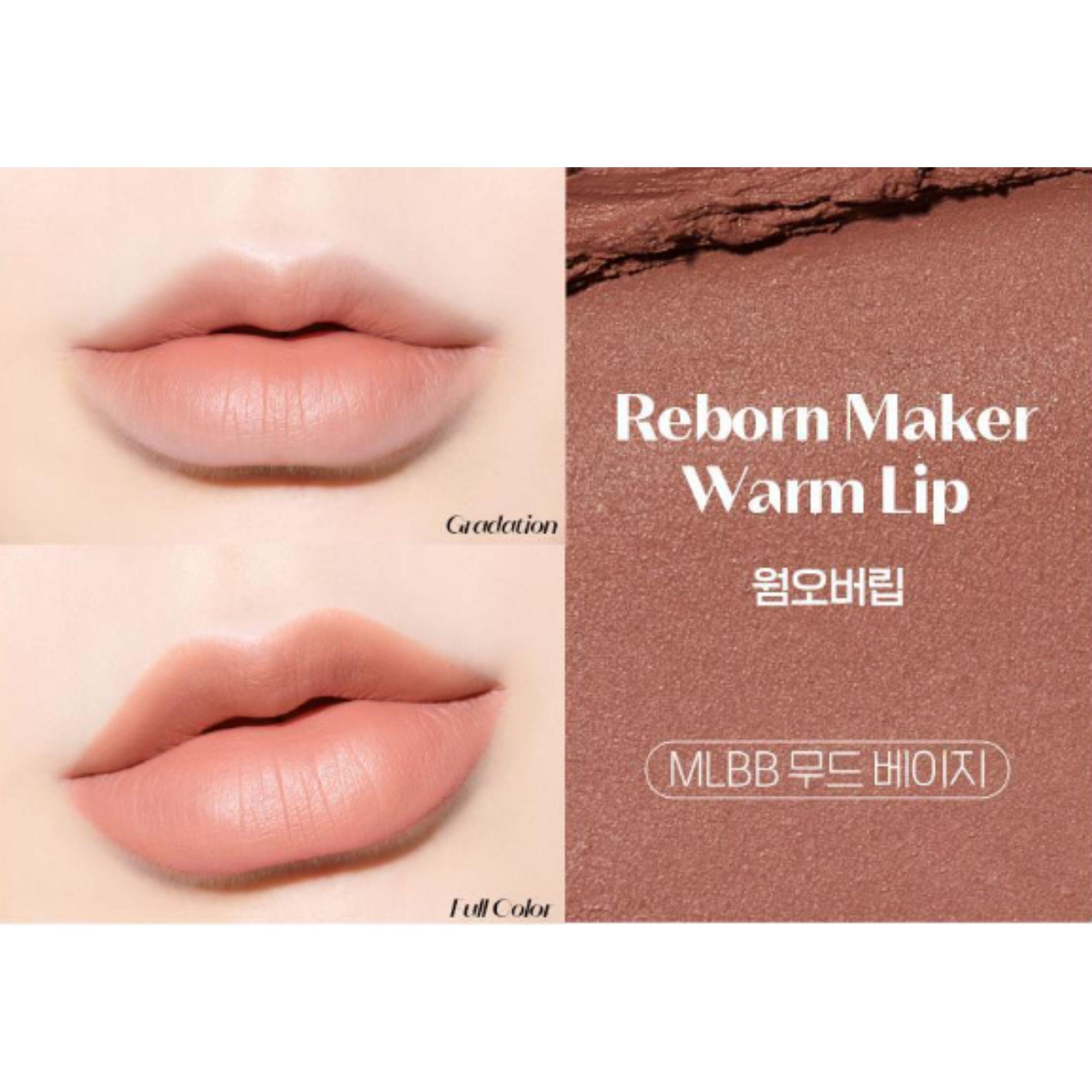 ETUDE HOUSE Reborn Maker Overlip 1g Warm Overlip
