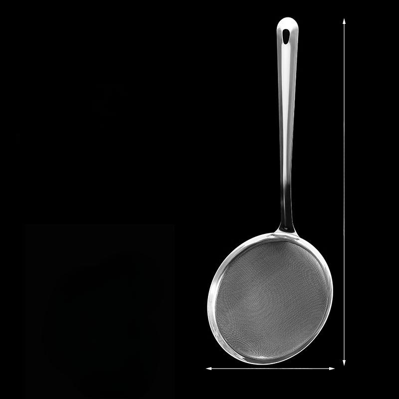 Kitchen Stainless Steel Strainer Soy Milk Filter Screen Household Deep-frying Oil Removal RackNoodle Foam Juice Screen Strainer