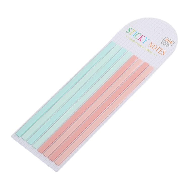Long Strips Stick Tabs for Notebooks, Writable and Repositionable Stick Index Tabs Book Tabs Flags Adhesive Page Markers