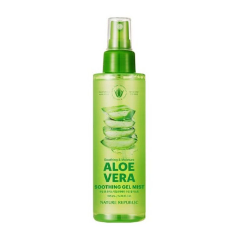NATURE REPUBLIC Soothing & Moisture Aloe Vera Soothing Gel Mist, 1 pc, 155ml