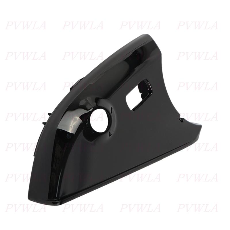 Black Painted Reverse Mirror Housing With Puddle Light Hole For Benz W212 2009 2010 2011 2012 2013 2014 2015 2016Car Accessories