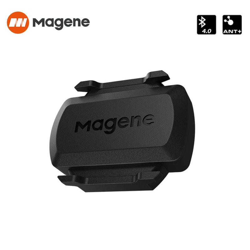 

Magene S3+ Датчик скорости и каденса ANT Bluetooth Велокомпьютер Двойной датчик Велоаксессуары Совместим с WahooOnelap Zwift 1Pc S3 Sensor