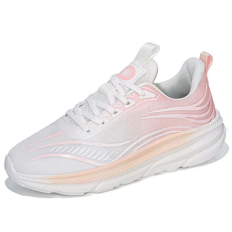 

Womens Running Sport Shoes Purple Pink Female Athlete Training Sports Sneaker Large Size 41 42 Fitness Walk Shoes 35