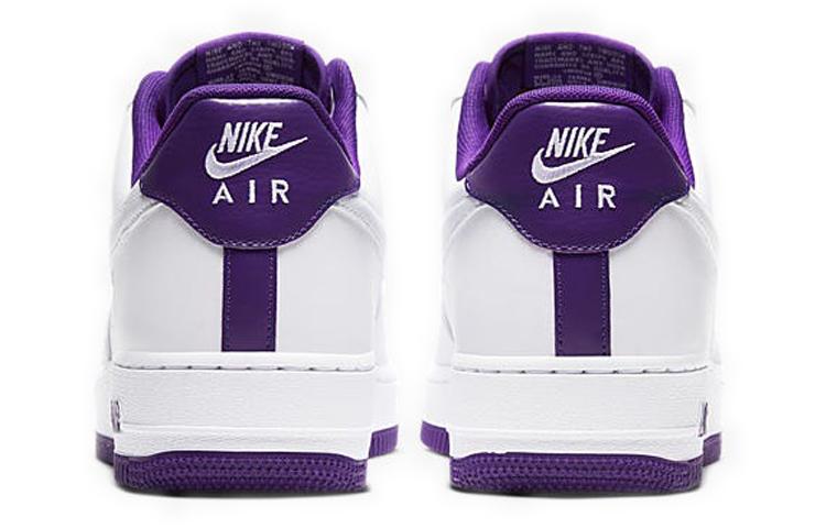 Nike Air Force 1 Low '07 White Voltage Purple Men's CJ1380-100