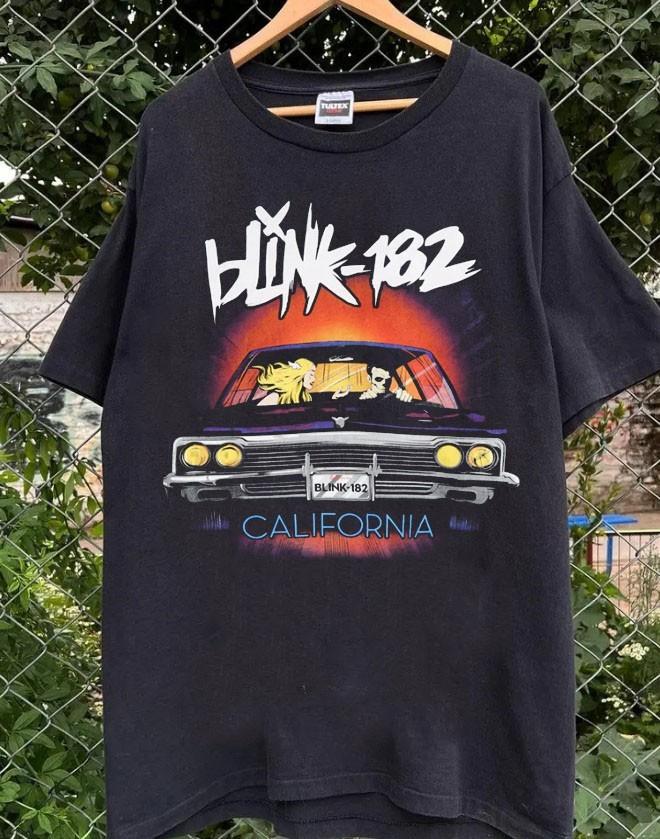 Vintage 2016 Blink 182 T-Shirt Kalifornien Unisex Klassischer Stil S-5XL QT3643