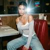Summer Fashion Contrast T-shirt 2 Piece-Set Women's Off-Shoulder Long Sleeve Patchwork Cropped Top Female Commute Tee Top